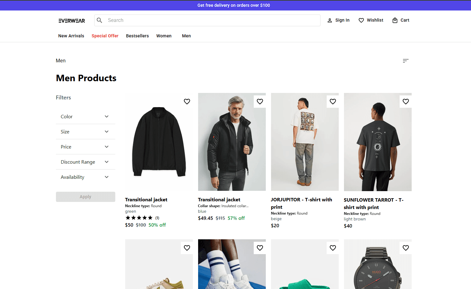 Ecommerce Website
